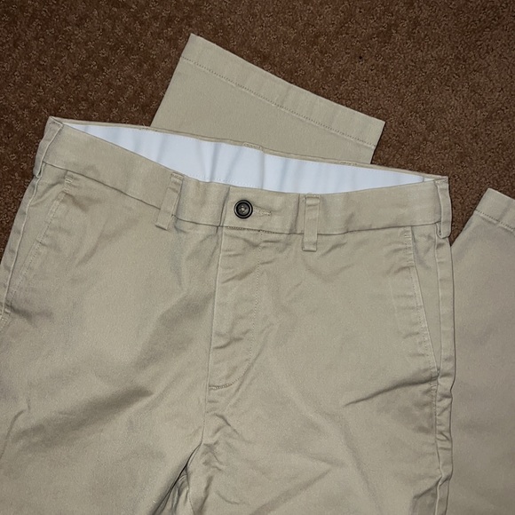 George Men’s Khaki Pants Straight Leg 30 x 32 - Picture 5 of 8